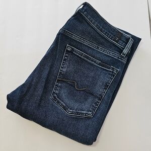 Men's 7 For All Mankind Slimmy Jeans - Dark Wash - 31 - LIKE NEW